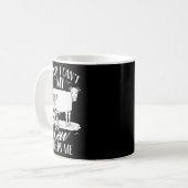牛が私に牛の農場の動物を必要とする私は残念だ コーヒーマグカップ (正面左)
