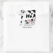 牛が行く？ラウンドシール ラウンドシール (バッグ)