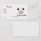 牛が言モーう 名刺 (正面/裏面)