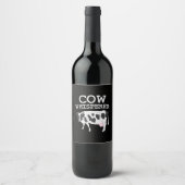 牛ささやき愛 ワインラベル (正面)