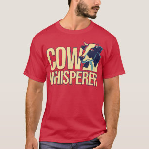牛ささやき牛愛牛農家牛 Tシャツ