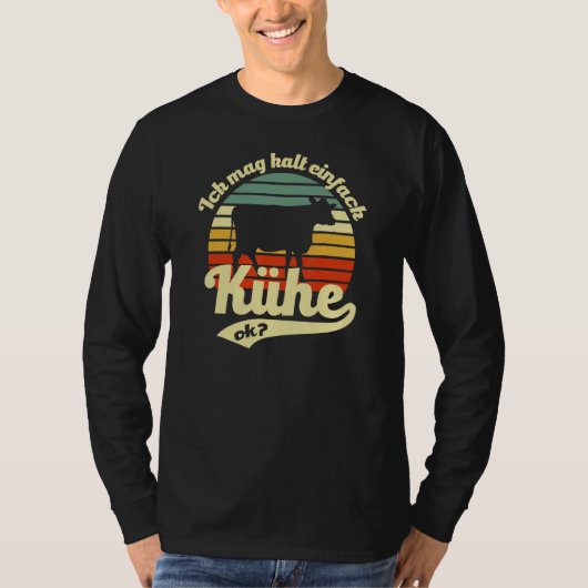 牛だけ保が好き Tシャツ (正面)