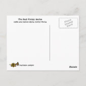 牛とヒノキ ポストカード (裏面)