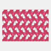 牛とホリーサンドラボイントンでホールをデッキ ラッピングペーパーシート (正面3)