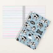 牛とミルク ノートブック (内側)