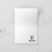 牛と一緒に過ごしてくれてありがとう カード (内部)