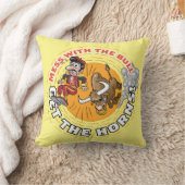 牛と一緒に… クッション (ブランケット)