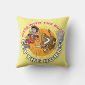 牛と一緒に… クッション (裏面)