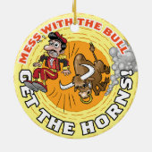 牛と一緒に…セラミックオーナメント セラミックオーナメント (裏面)