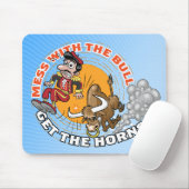 牛と一緒に… マウスパッド (マウス)