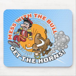 牛と一緒に… マウスパッド