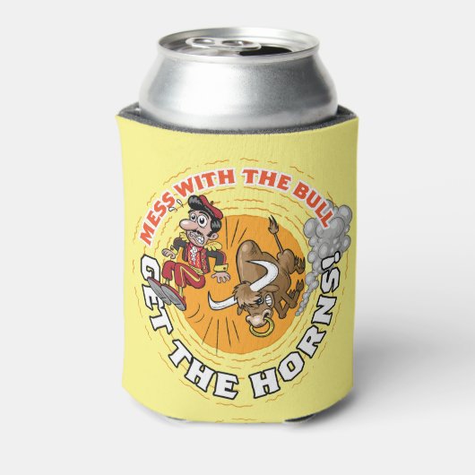 牛と一緒に… 缶クーラー (缶裏面)