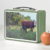 牛と子牛の牧場v2 メタルランチボックス (インサイチュ)