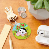 牛と子牛 キーホルダー