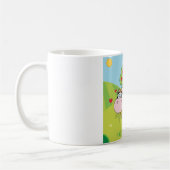 牛と子牛 コーヒーマグカップ (左)