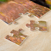 牛と牛のムースアラスカ。クリスマス挨拶ジグ ジグソーパズル (側面)