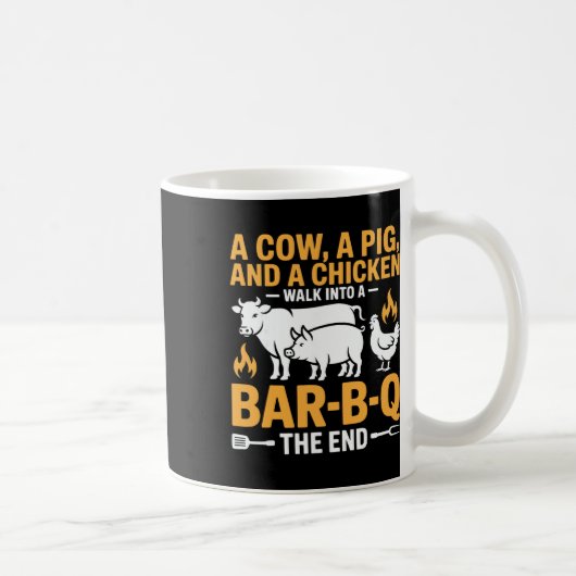 牛と豚と鶏がR B Qへ行く 最後 コーヒーマグカップ (右)