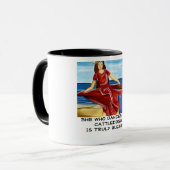 牛と踊る彼女は…後をつけます マグカップ (正面左)