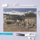 牛と飲み屋ジョバンニセガンティニ 薄葉紙 (クラフト)