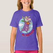 牛と鶏すごい牛アル救助隊！ Tシャツ (正面)