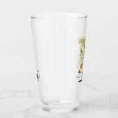 牛と鶏のランニンググラフィック タンブラーグラス (右)