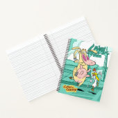 牛と鶏のランニンググラフィック ノートブック (内部)