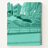 牛と鶏のランニンググラフィック ノートブック (裏面)