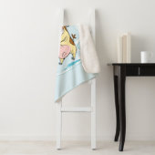 牛と鶏の笑いグラフィック シェルパブランケット (インサイチュ)