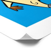 牛と鶏 ポスター (角)