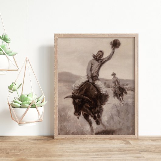 牛に乗る | エリング・ウィリアム・ゴーリンズ ポスター