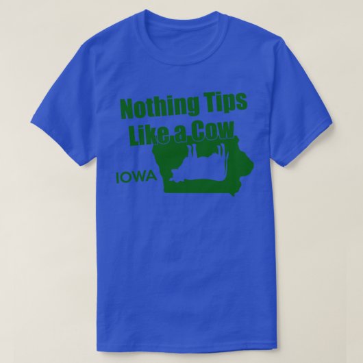 牛に似たヒントなし Tシャツ (デザイン正面)