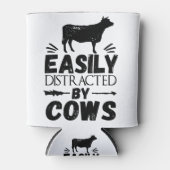 牛に簡単に気を取られる 缶クーラー (正面)