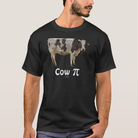 牛のπマス tシャツ (正面)