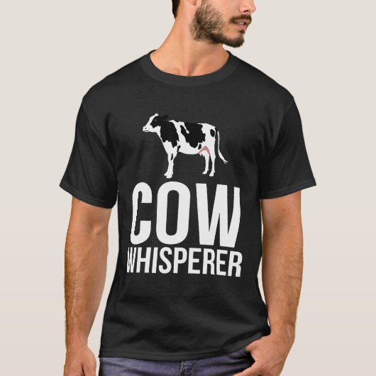 牛のささやき農場の未経産牛 Tシャツ (正面)