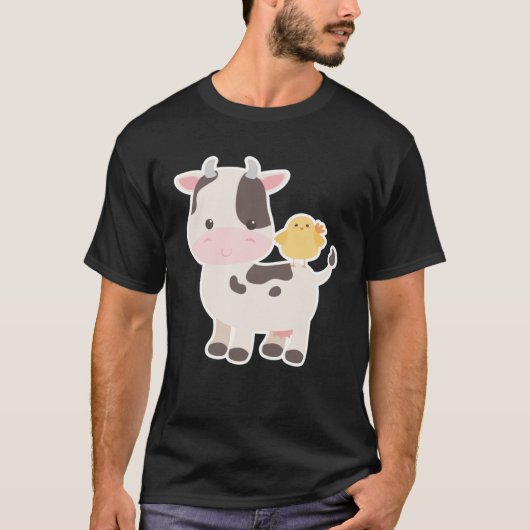 牛のための牛の日 牛飼いの牛の日 Tシャツ (正面)