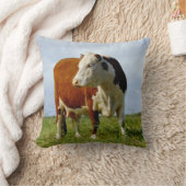 牛のような美しい クッション (ブランケット)