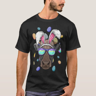 牛のイースターバニーイヤー イースターエッグハント 1 Tシャツ