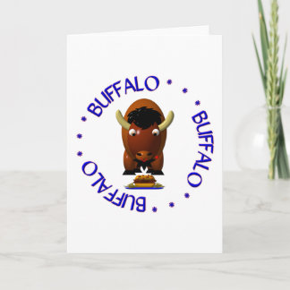 牛のウェックとバッファローの羽が可愛いバッファロー シーズンカード