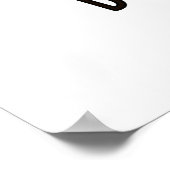 牛のカエルおもしろいのカエルのフン ポスター (角)