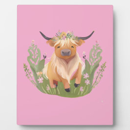 牛のキスと国の願い フォトプラーク