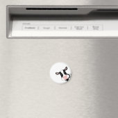 牛のギフト、かわいい牛マグネット。牛モチーフ マグネット (インサイチュ (食洗機))