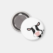 牛のギフト、かわいい牛マグネット。牛モチーフ マグネット (正面/裏面)