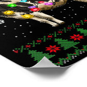 牛のクリスマス ポスター (角)
