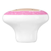 牛のグリッター セラミックノブ (側面)