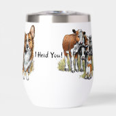 牛のコルギと群 (正面)