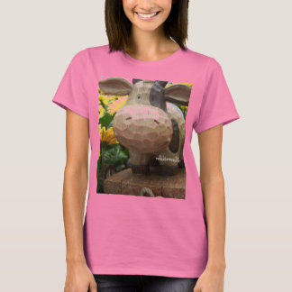 牛のシャツホワイトウォルド Tシャツ