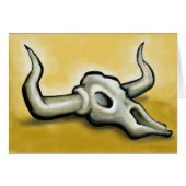 牛のスカル (正面横)