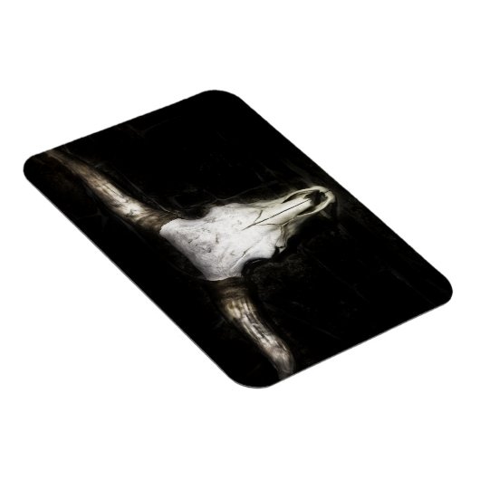 牛のスカル マグネット (右側)