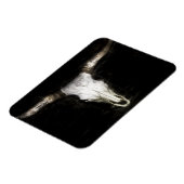 牛のスカル マグネット (左側)