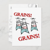 牛のゾンビ ポストカード (正面/裏面)